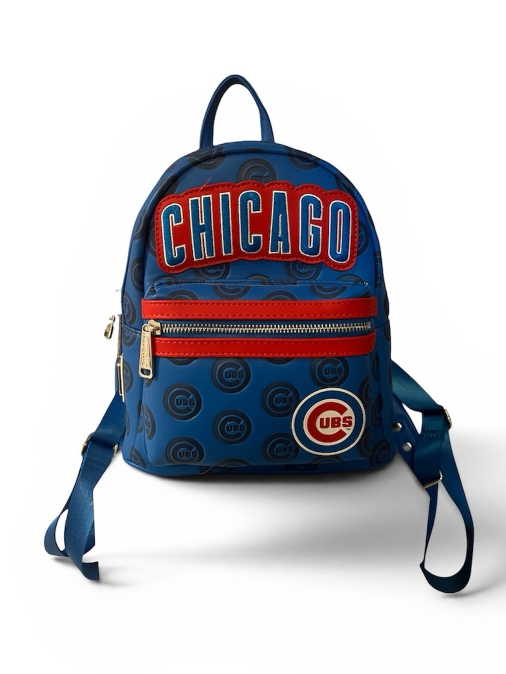 Chicago Cubs Loungefly Mini Backpack with Cubs logo design